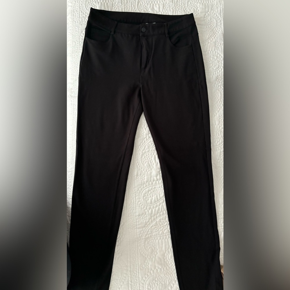 Athleta pants. Size 12 jeans cut. Black 29” inseam.
